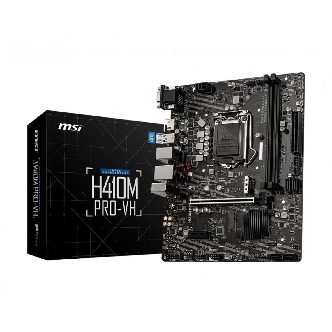 Msi - H410M-PRO-VH - Carte mère Intel