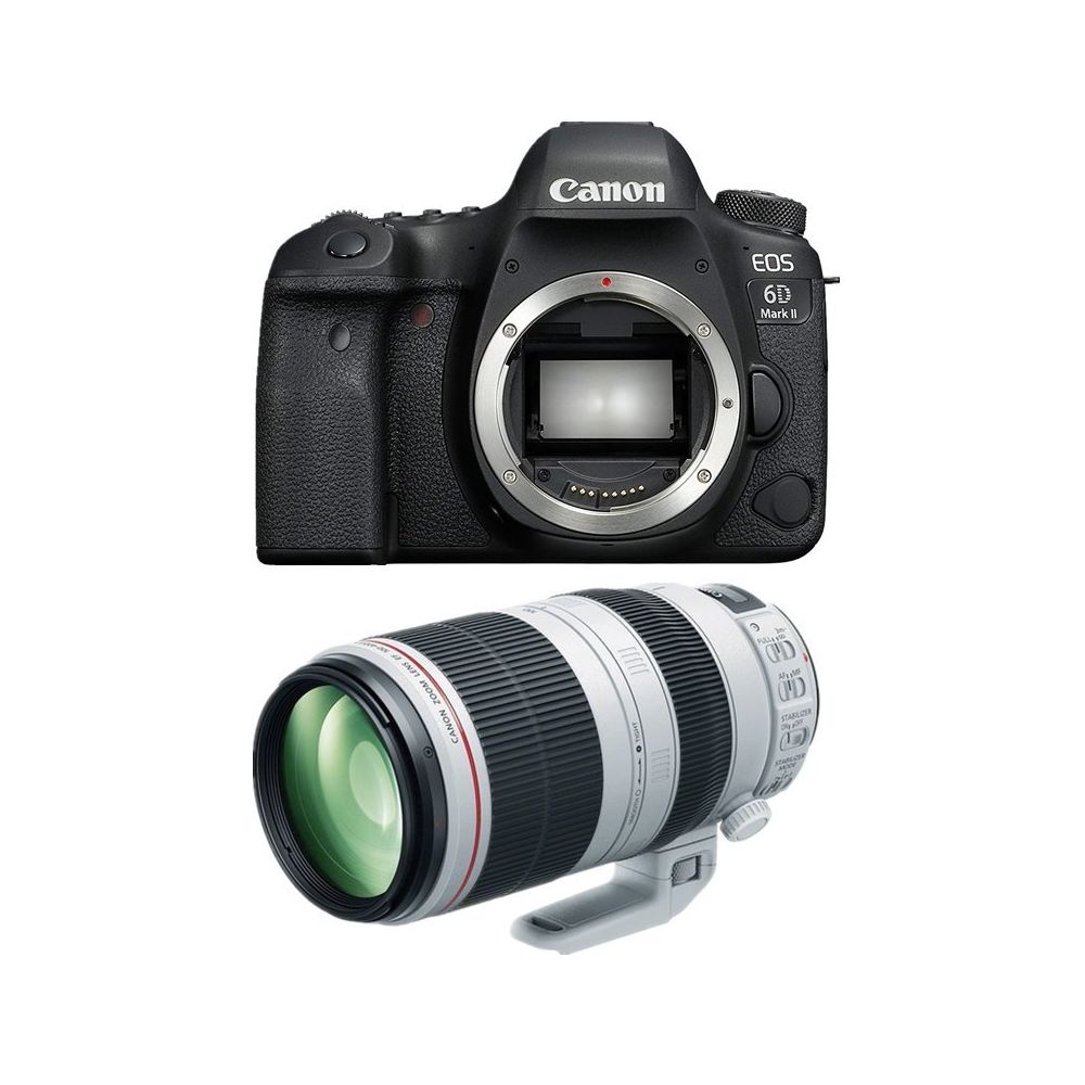 Canon - CANON EOS 6D II + EF 100-400mm F4.5-5.6L IS II USM - Reflex Grand Public