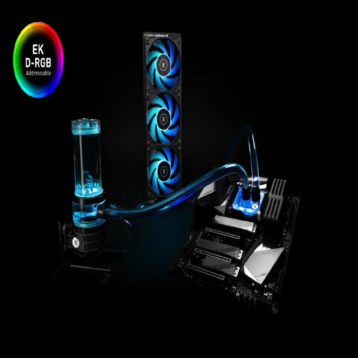 Ek Water Blocks - EK-Quantum Power Kit D-RGB P360 Kit complet - Kit watercooling