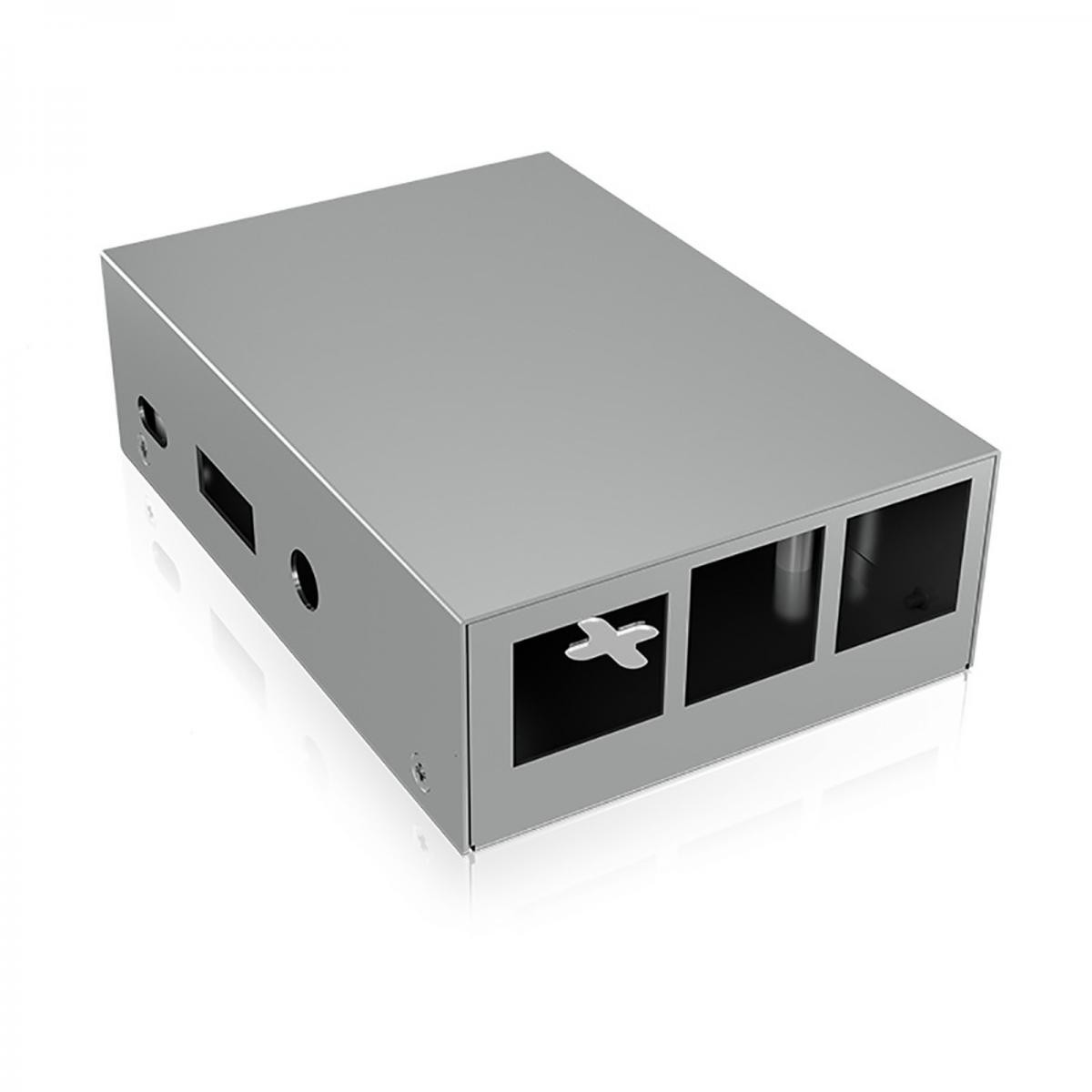 Icybox - ICY BOX IB-RP104-S (Argent) - Boitier PC