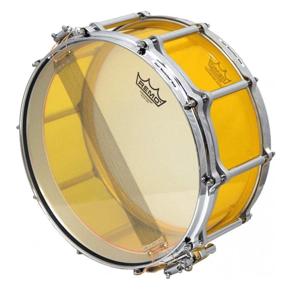 Pearl - Pearl CRB1465SC-732 - Caisse claire série Crystal Beat - Tangerine Glass 14x6.5 - Caisses claires