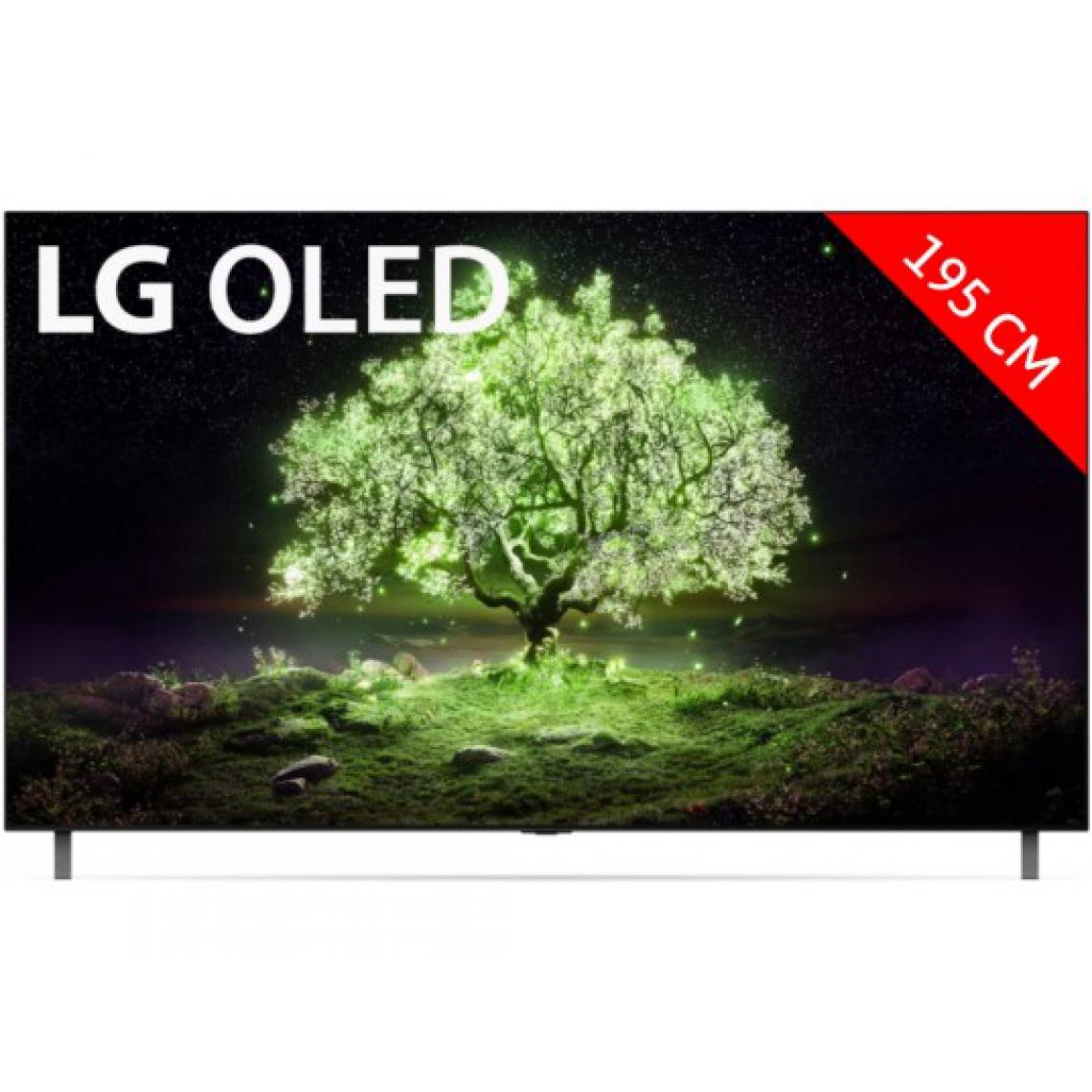 LG - TV OLED 4K 195 cm OLED77A1 - TV 66'' et plus