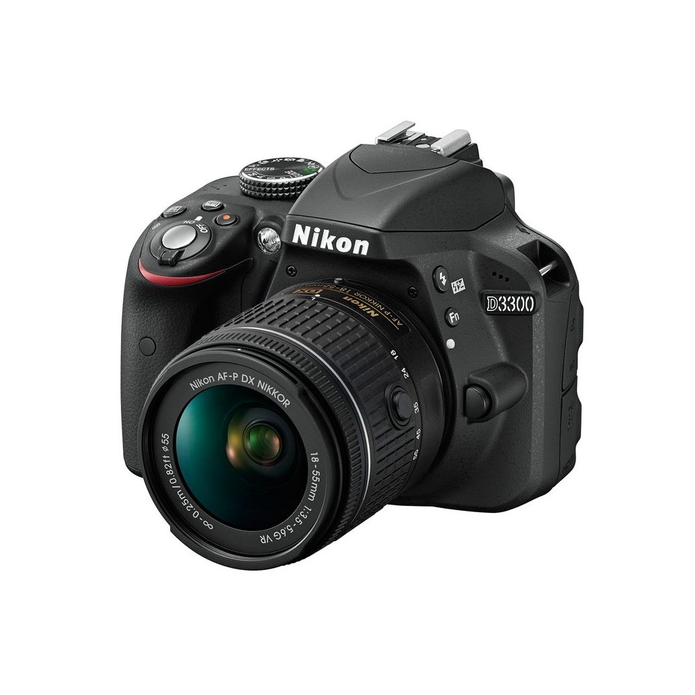 Nikon - PACK NIKON D3300 + 18-55 AF-P VR - Reflex Grand Public