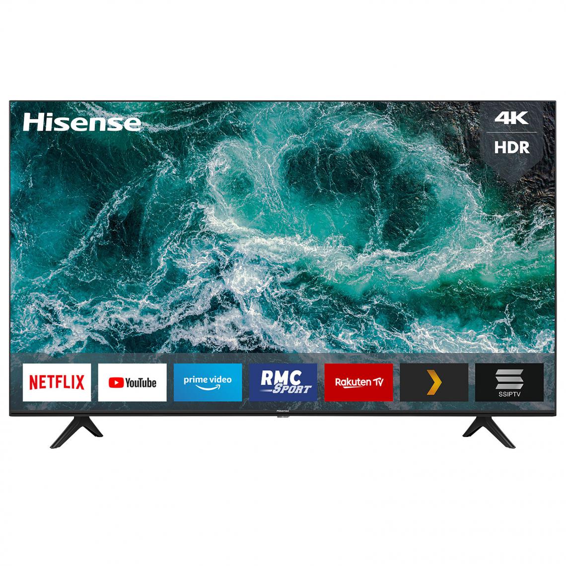 Hisense - HISENSE 43A7100F - TV UHD 4K 43 (108cm) - Smart TV - Dolby Audio - 3xHDMI, 2xUSB - Noir mat - TV 40'' à 43''