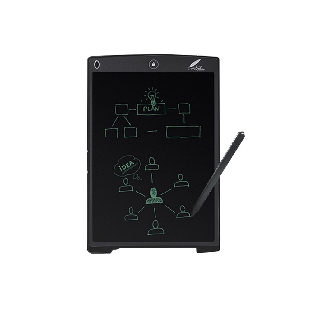 Wewoo - Tablette graphique noir 12 pouces LCD de détection de pression E-Note / d'écriture sans papier - Tablette Graphique