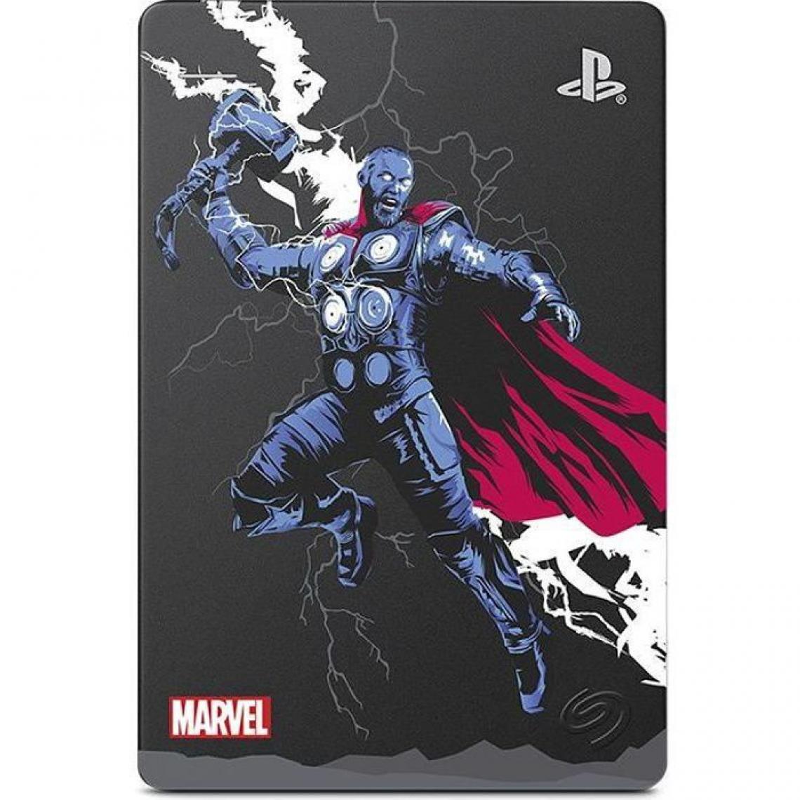 Seagate - SEAGATE - Disque Dur Externe Gaming PS4 - Marvel Avengers Thor - 2To - USB 3.0 (STGD2000205) - Disque Dur interne