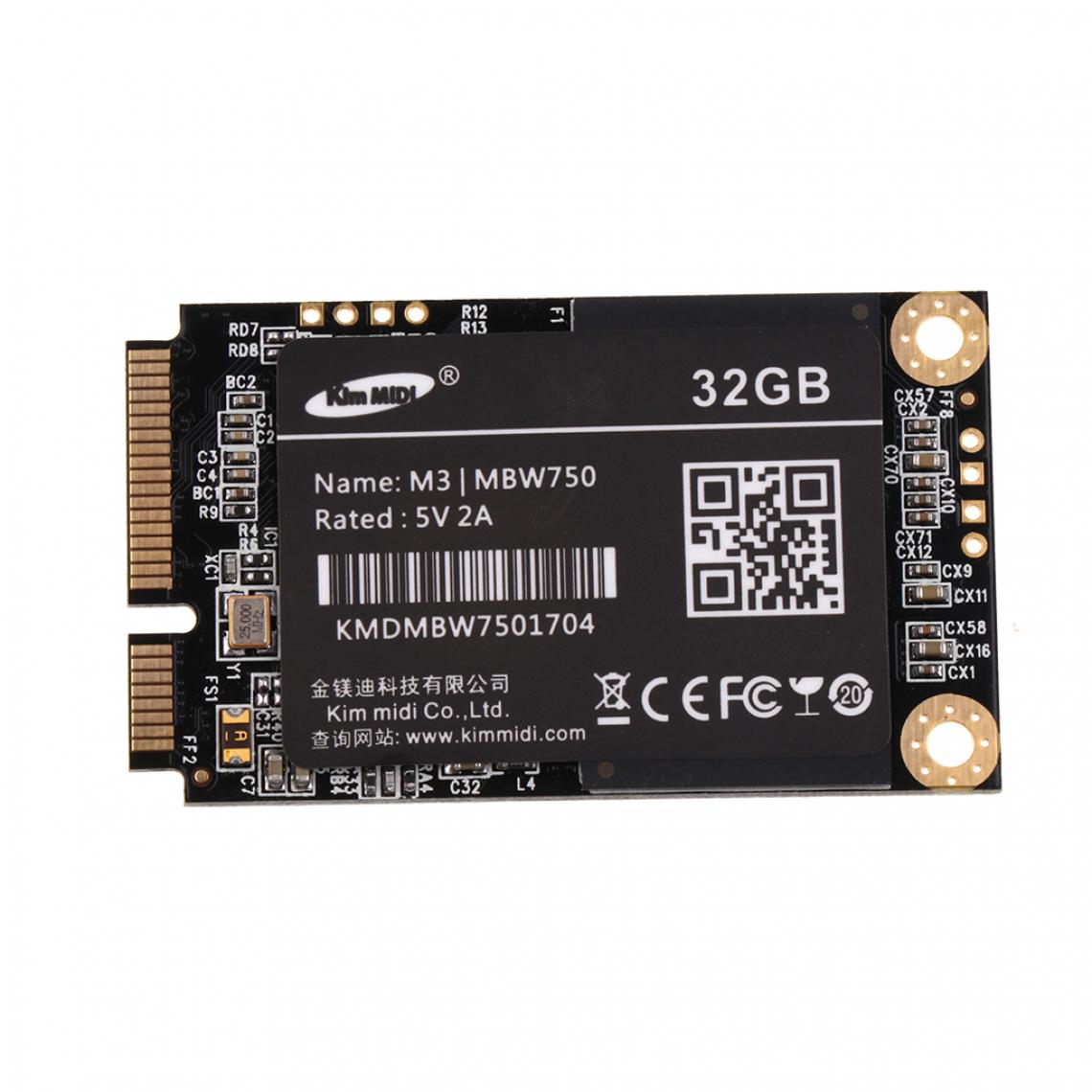 marque generique - 32GB 1.8'' mSATA SSD Disque Dur Pièce Interne Accessoire pour Ordinateur Portable - Disque Dur interne
