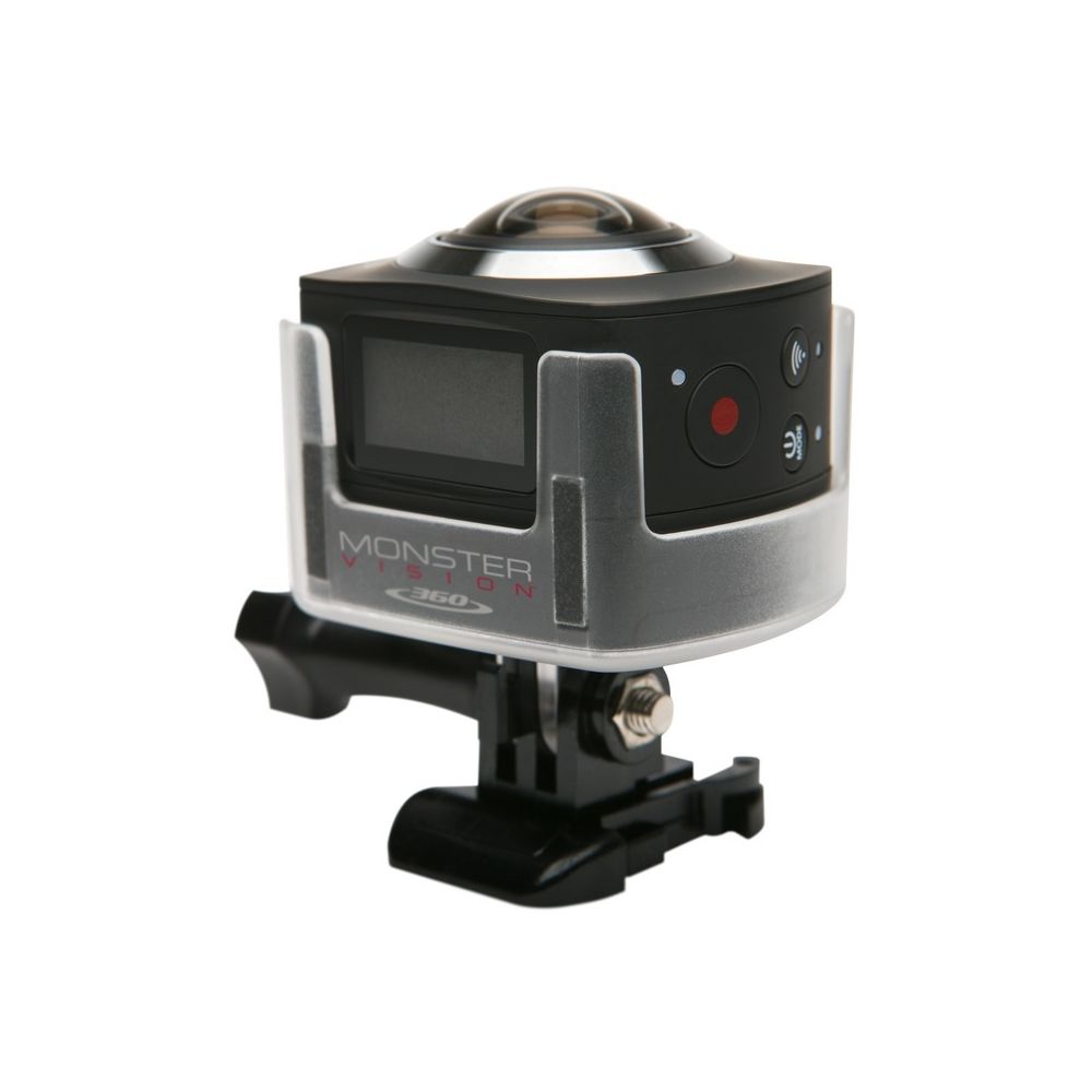 Monster Vision - camera de sport 360 ° resolution 1920*1040 en mode video ,wifi, carte sd 32g incluse - Caméscopes numériques
