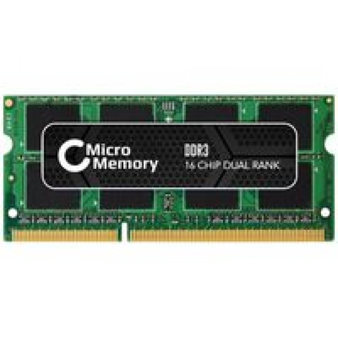 Because Music - 2GB DDR3 PC3-10600 1333MHz SO-DIMM 1.5V CL9 128M*8 204Pins - RAM PC Fixe