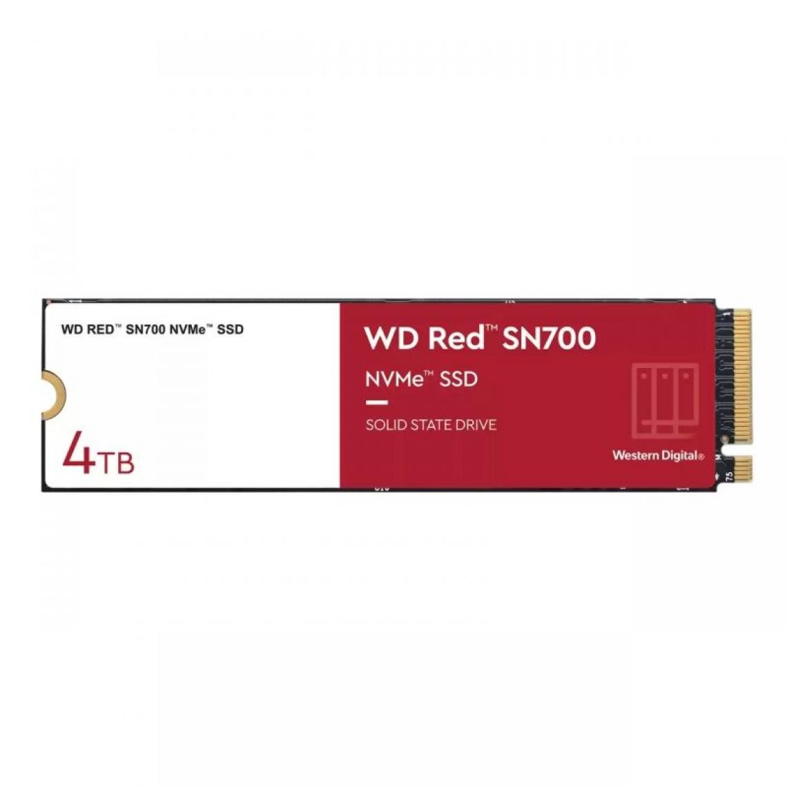 Inconnu - Western Digital WD Red SN700 M.2 4000 Go PCI Express 3.0 NVMe - Disque Dur interne