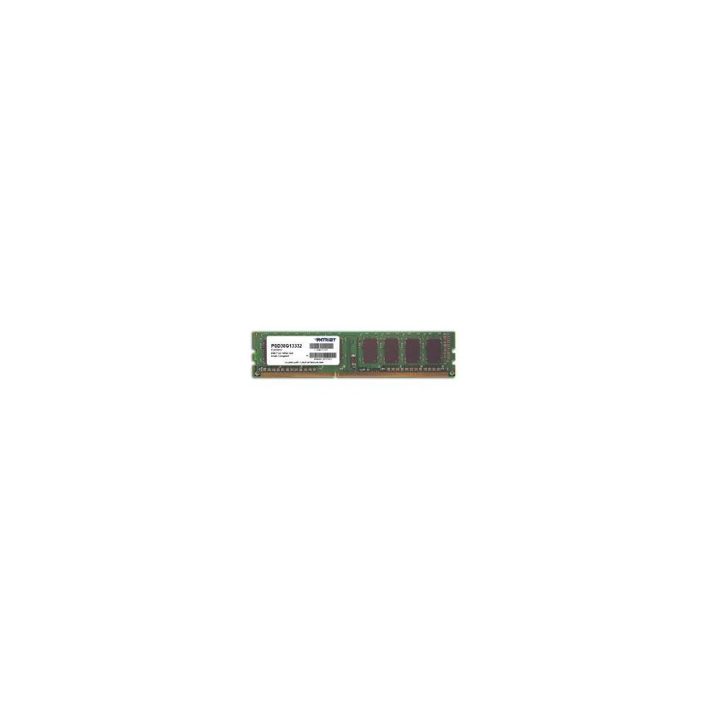 Patriot Memory - PATRIOT DIMM 8 GB DDR3- 1333 - RAM PC Fixe