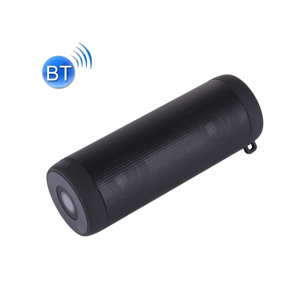 Wewoo - Enceinte Bluetooth étanche noir Haut-parleur stéréo portatif imperméable avec MIC intégré et ampère LED & Crochet accrochant, appuis mains-libres de Carte TF, Distance: 10m - Enceintes Hifi