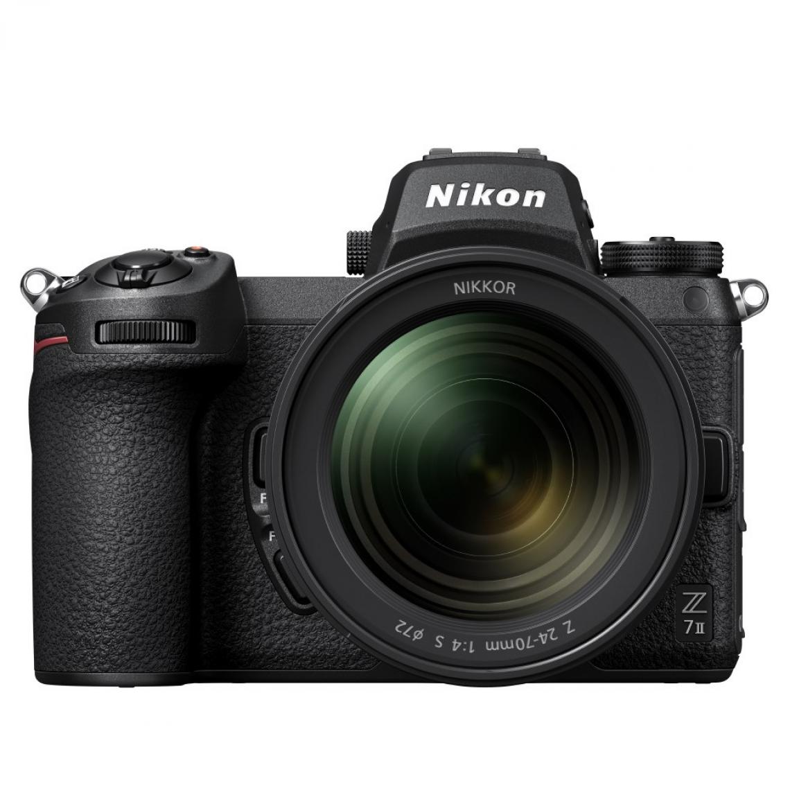 Nikon - Nikon Z7 II Kit Z 24-70mm f4 S (Sans adaptateur) - Appareil Hybride