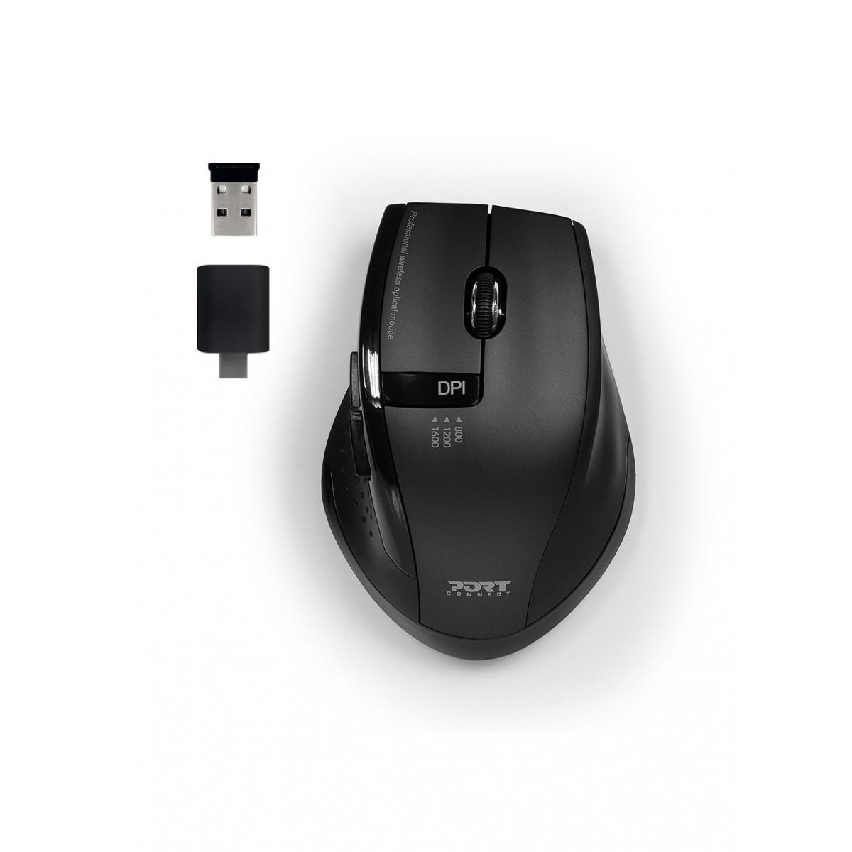Port Design - PORT DESIGN Mouse Office Pro Silent Mouse Office Pro Silent Wireless - Souris