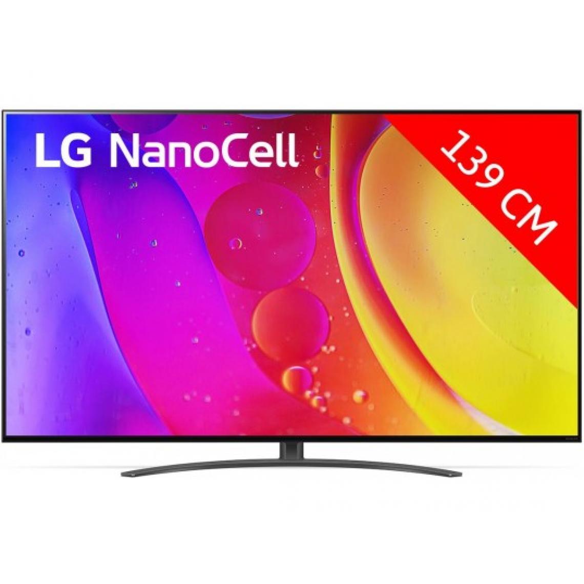 LG - TV LED 4K 139 cm 55NANO826QA - TV 50'' à 55''