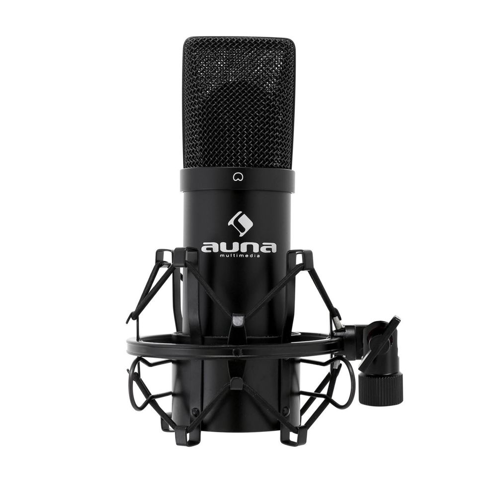 Auna - Auna MIC-900B USB Microphone cardioide de studio à condensateur noir Auna - Microphone