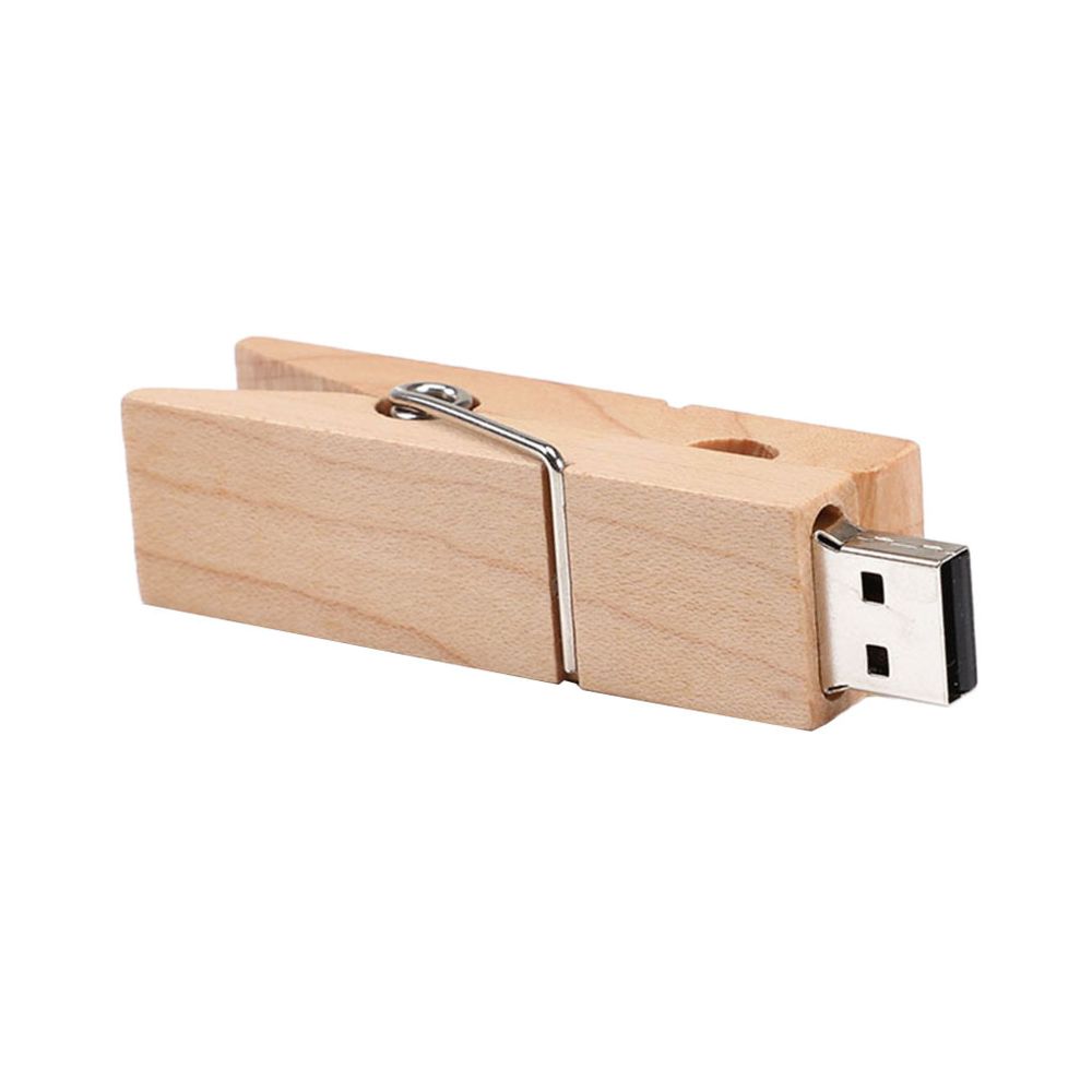 marque generique - Clé USB en bois ultra-rapide Conçue Lecteurs Flash Stylos-lecteurs U Disque 1G - Clés USB
