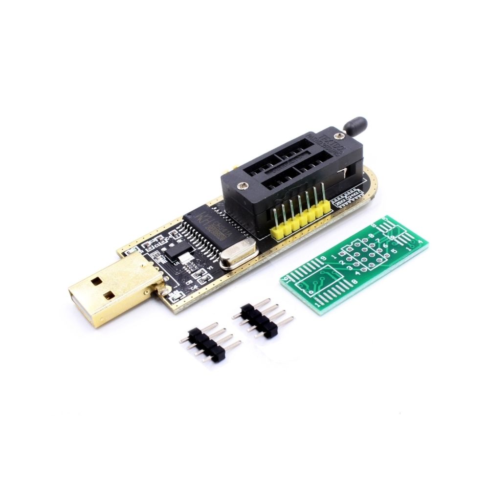 Wewoo - Composants Arduino LDTR-WG0157 Programmateur USB CH341A avec indicateur DEL - Accessoires alimentation