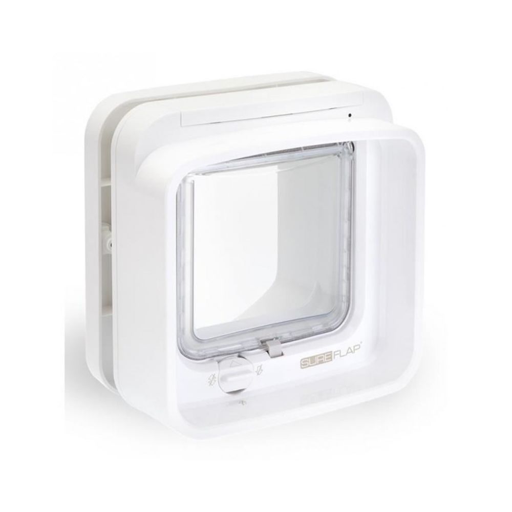 marque generique - SUREFLAP DualScan Chatiere a puce électronique blanc - Chatière