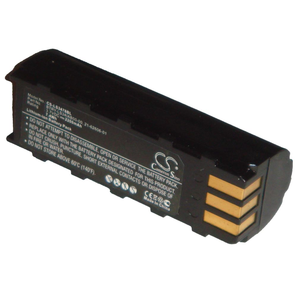 Vhbw - Batterie Li-Ion 2200mAh (3,7 V) pour Symbol Barcode Scanner DS3478, DS3578, LS3478, LS3578, XS34780.Remplace: 21-62606-01. - Caméras Sportives