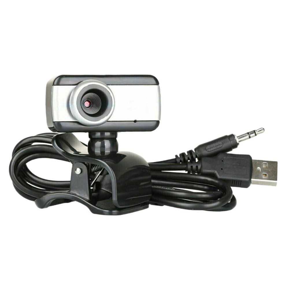 marque generique - Caméra Web Rotative HD Webcam Cam Caméra Webcam Numérique USB2.0 CMOS Avec Microphone Pour Ordinateur Portable PC - Webcam