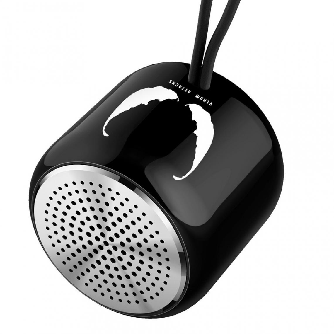 Wewoo - Enceinte Bluetooth M9 Bluetooth5.0 Subwoofer Haut-parleur portable Alliage d'aluminium Body Music Player Noir - Enceintes Hifi