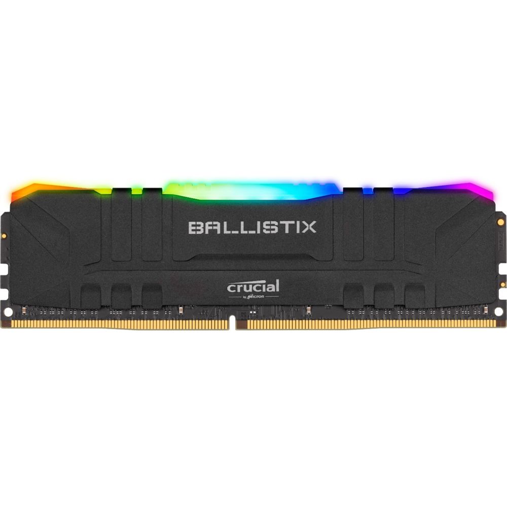 Crucial - Ballistix Black - 2 x 16 Go - DDR4 3000 MHz - RGB - Noir - RAM PC Fixe
