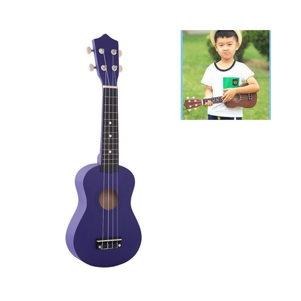 Wewoo - Violet Ukulélé enfants musical instrument d'illumination foncé - Accessoires instruments à cordes