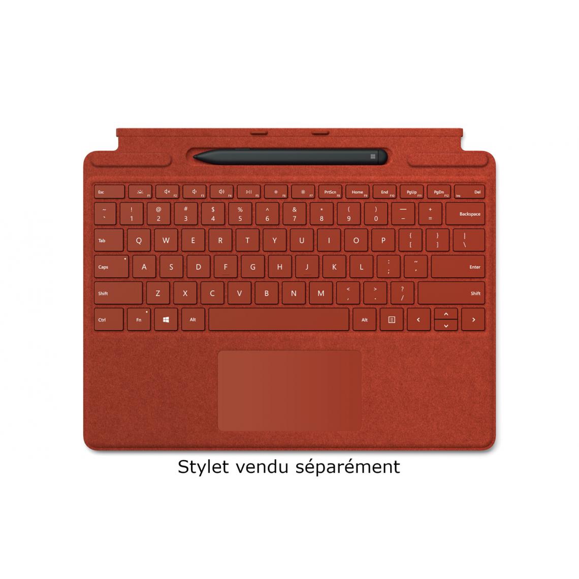 Microsoft - Type Cover Surface Pro 8 - Clavier