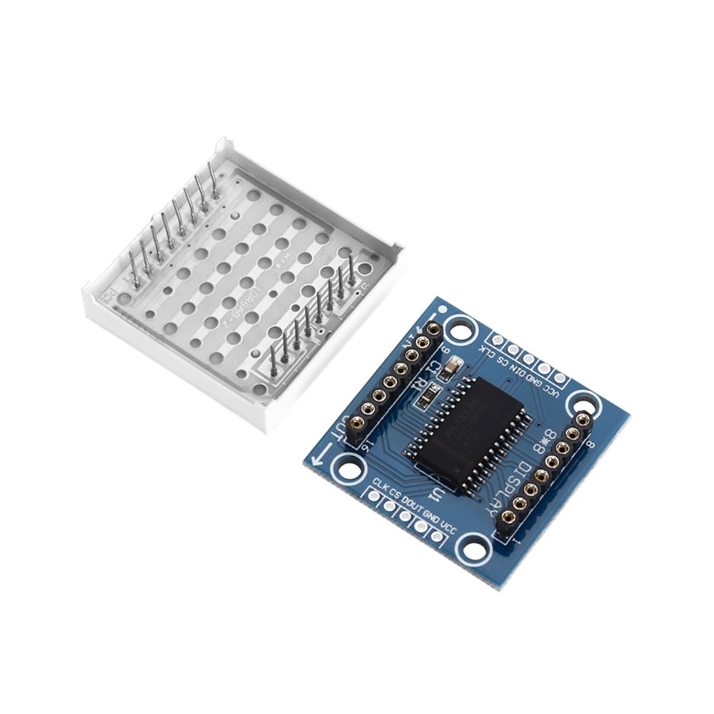 Wewoo - Composant Arduino pour Module de contrôle d'affichage matriciel MAX7219 8x8 - Accessoires alimentation