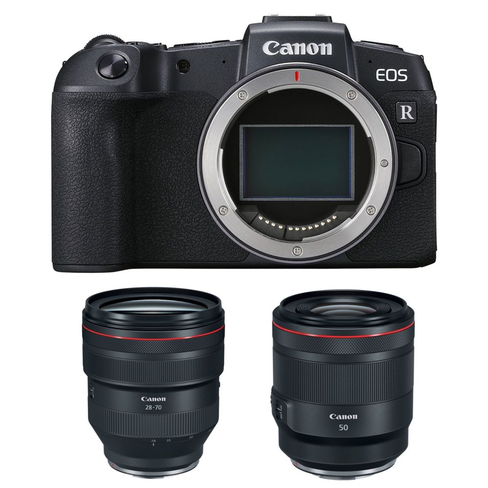 Canon - CANON EOS RP + RF 28-70mm F2L USM + RF 50mm F1.2L USM - Reflex Grand Public