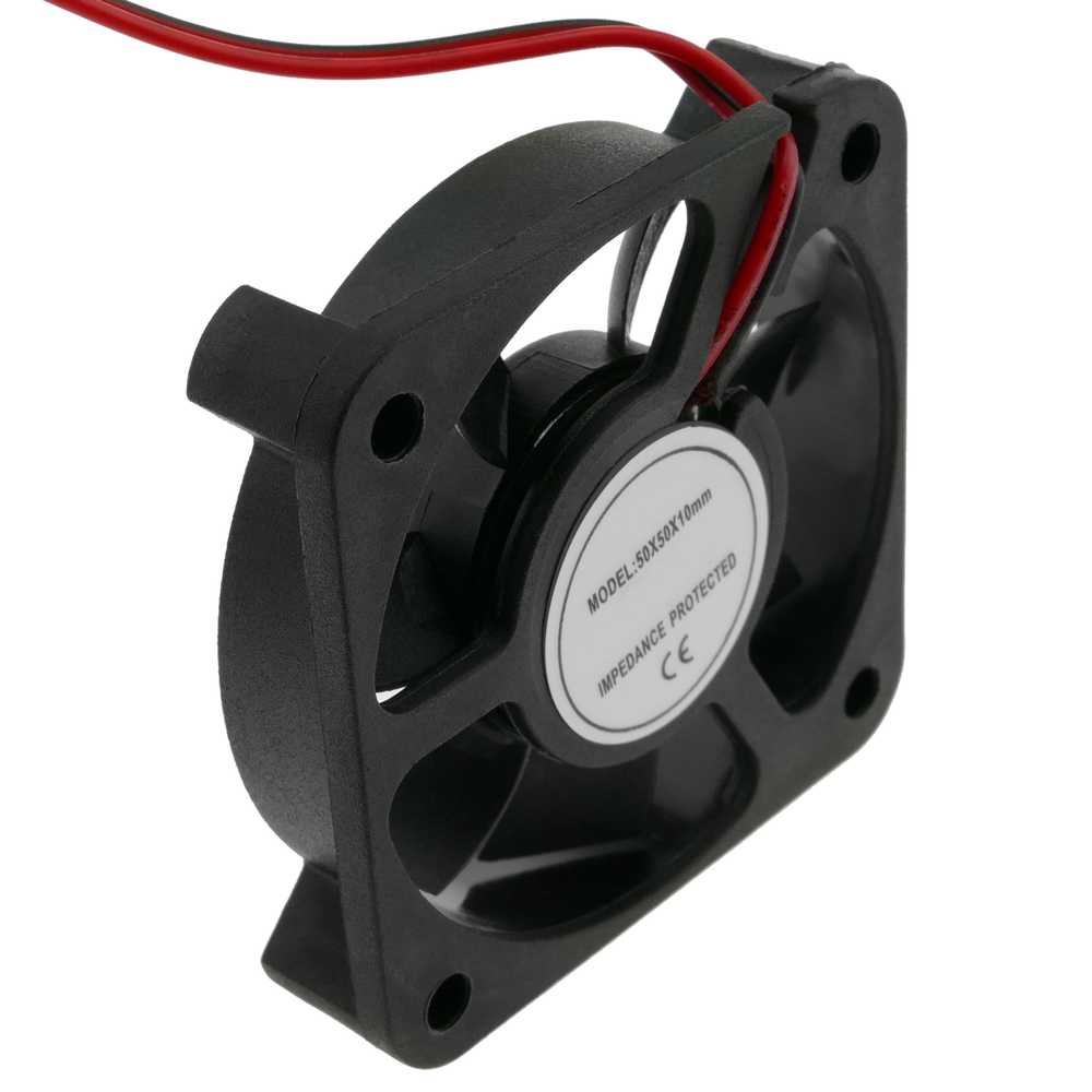 Bematik - Ventilateur pour boîtier 50x50x10 mm de 12 VDC pour ordinateur et châssis - Ventilateur Pour Boîtier