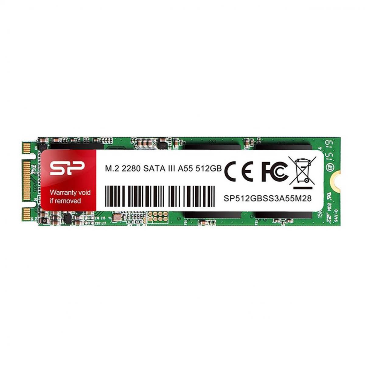 Silicon power - SILICON POWER Disque SSD M2 2280 512Go A55 - SSD Interne