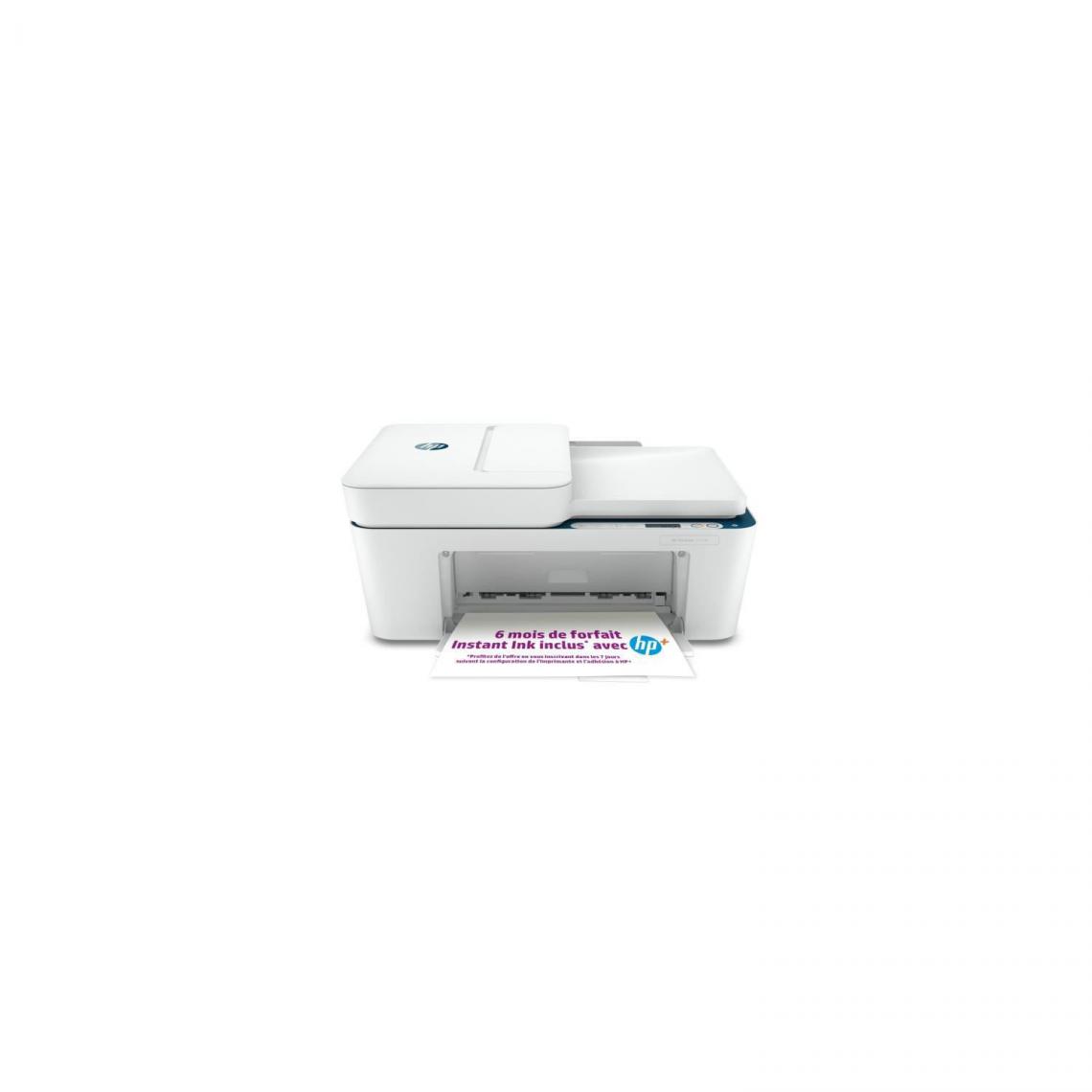 Hp - Imprimante HP tout-en-un jet d'encre couleur - DeskJet Plus 4130e - Idéal pour la famille - 6 mois d'Instant Ink inclus avec HP+ - Imprimante Jet d'encre