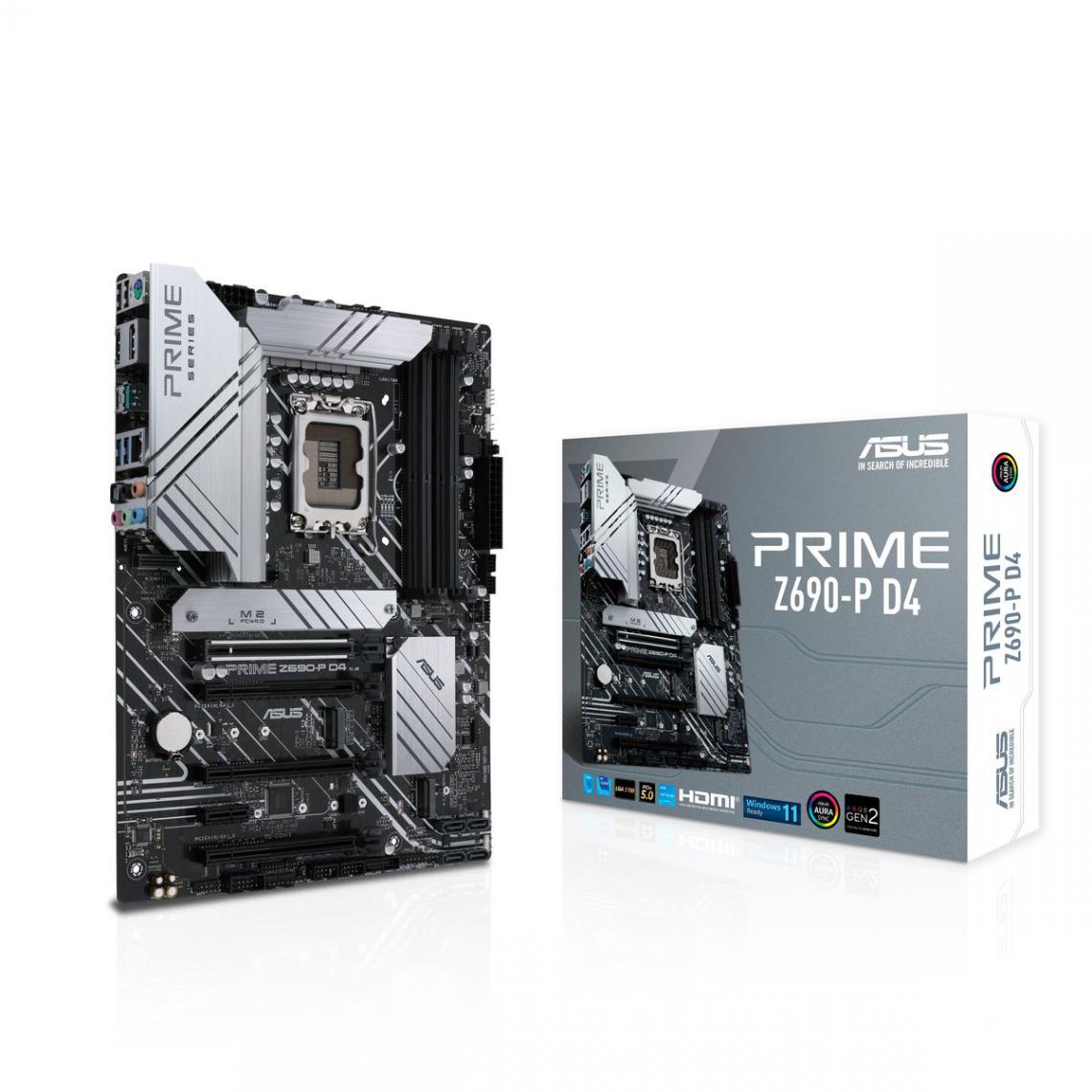 Asus - PRIME Z690-P D4 - Carte mère Intel