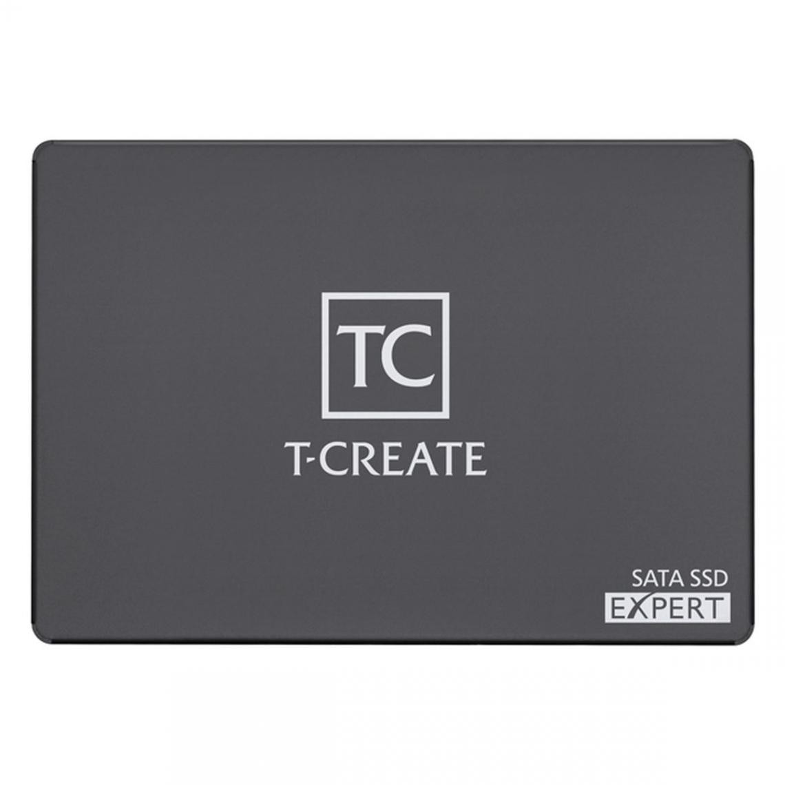 Team Group - T-CREATE Expert 1 To - 2,5" SATA III 6 Gb/s - Gris - SSD Interne