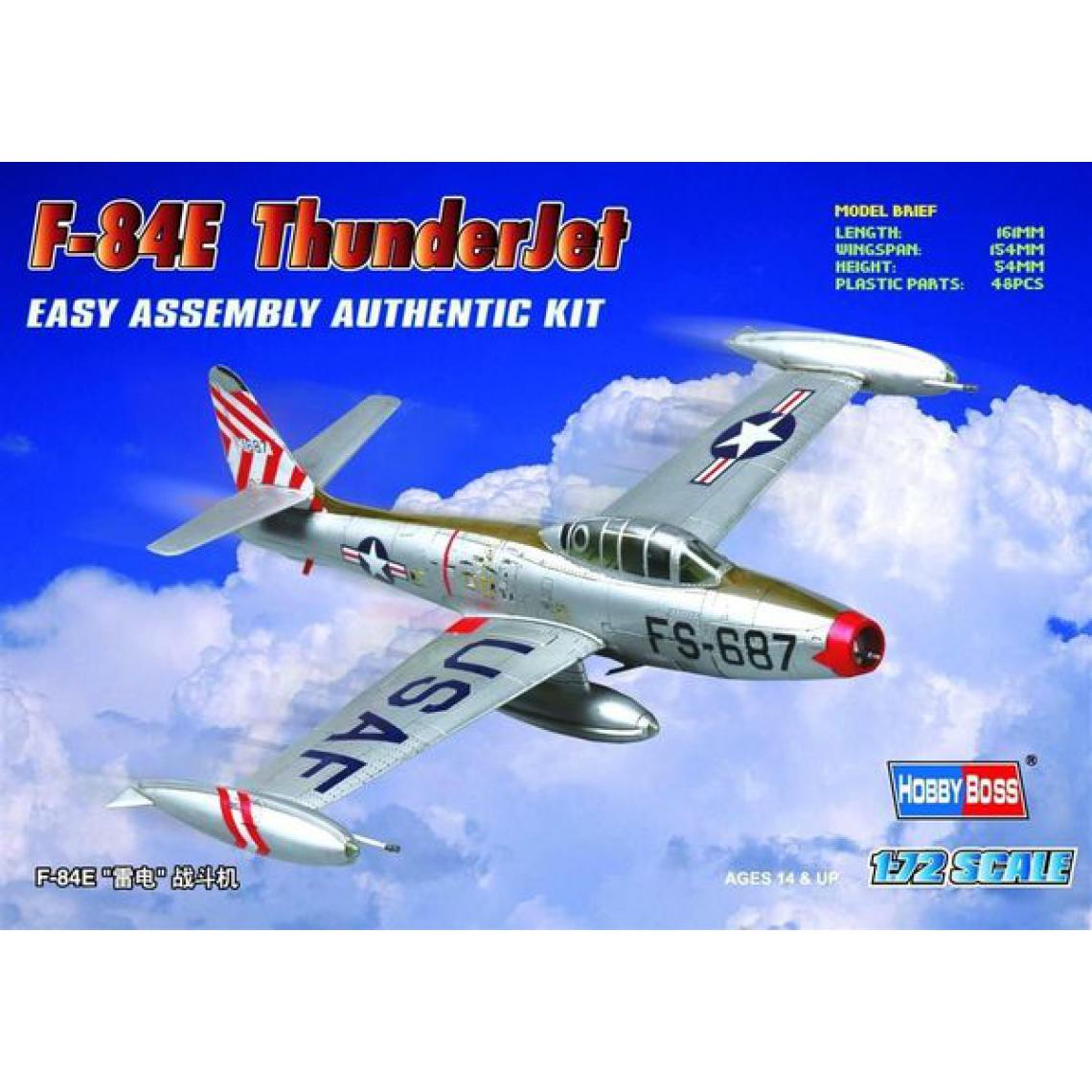 Hobby Boss - American F-84E 'Thunderjet' - 1:72e - Hobby Boss - Accessoires et pièces