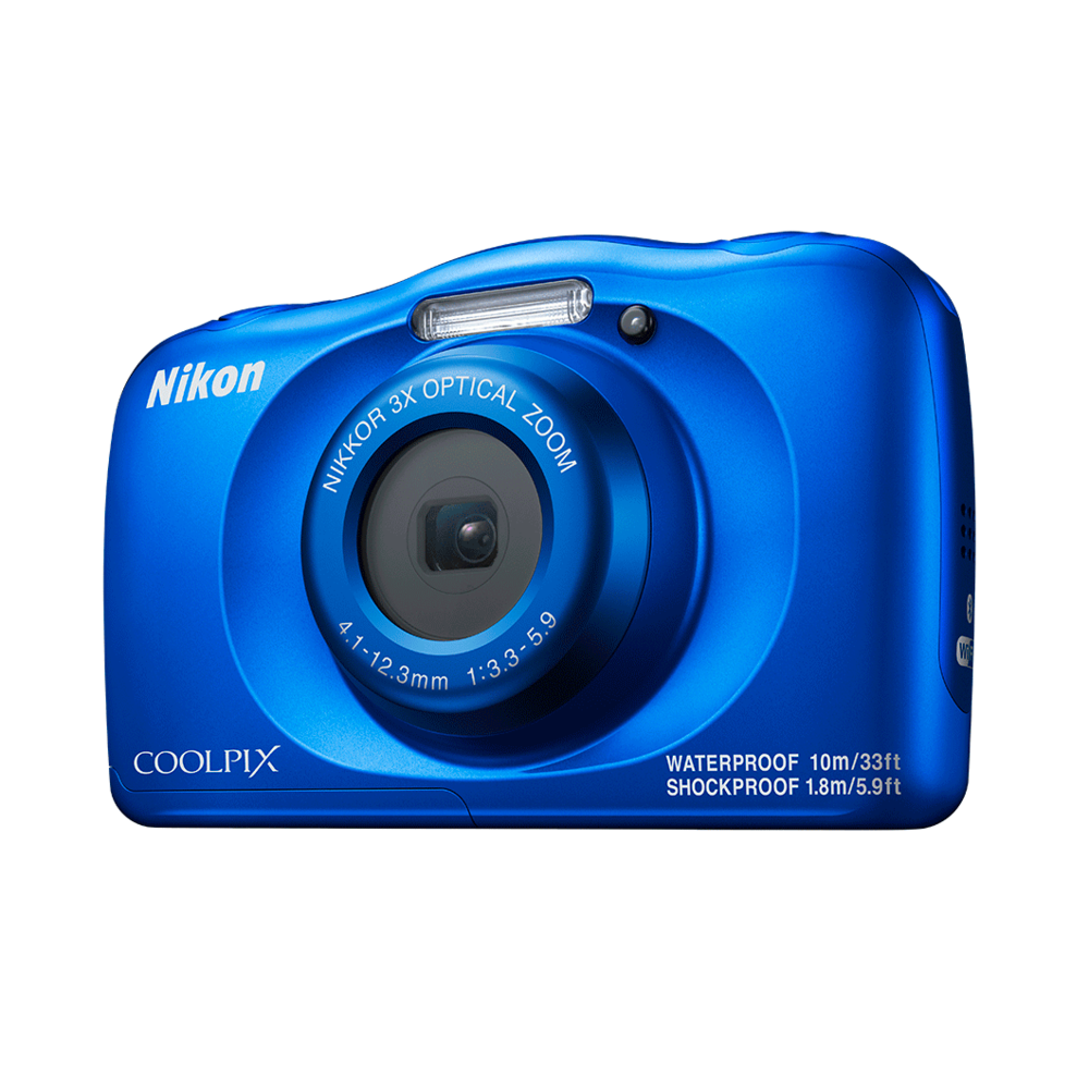 Nikon - Appareil compact antichoc bleu - W150 - Appareil compact