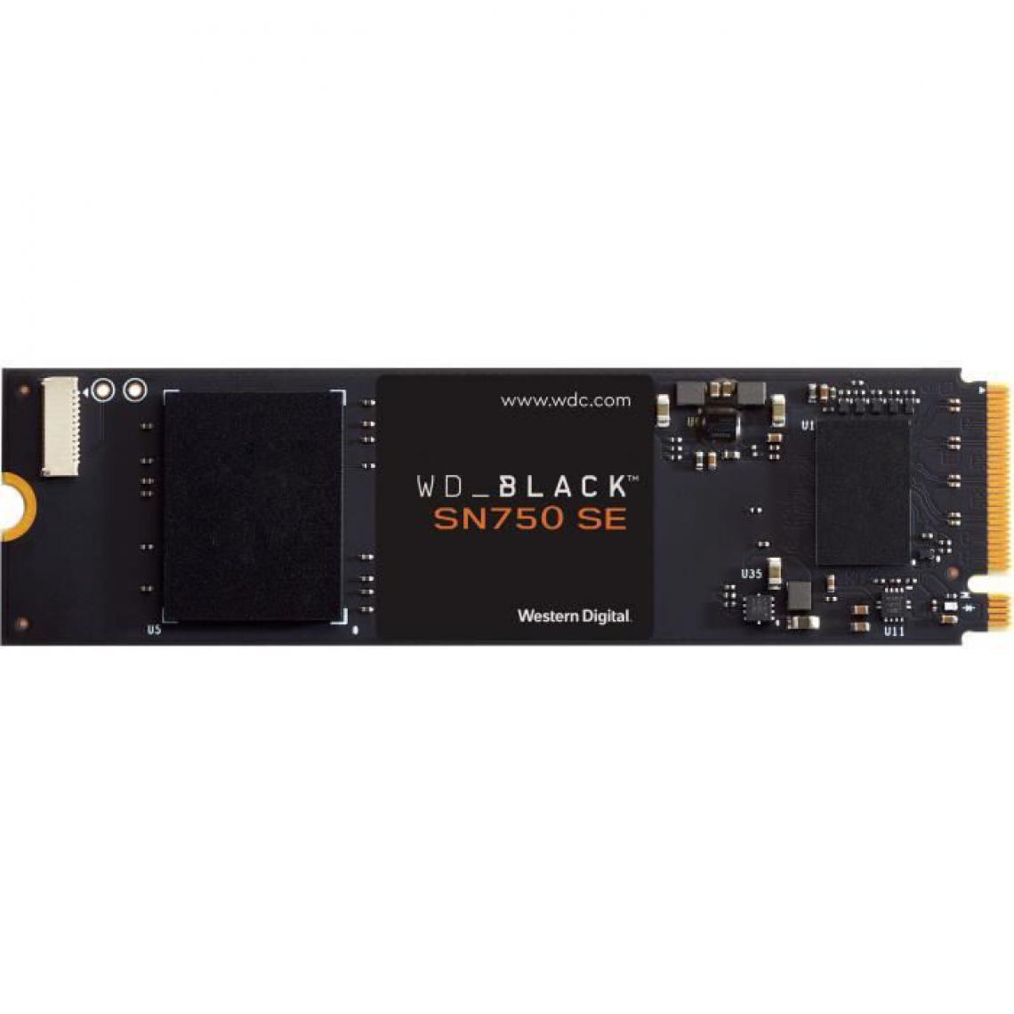 Western Digital - WD Black™- Disque SSD Interne - SN750 SE - 500Go - M.2 NVMe (WDS500G1B0E-00B3V0) - SSD Interne