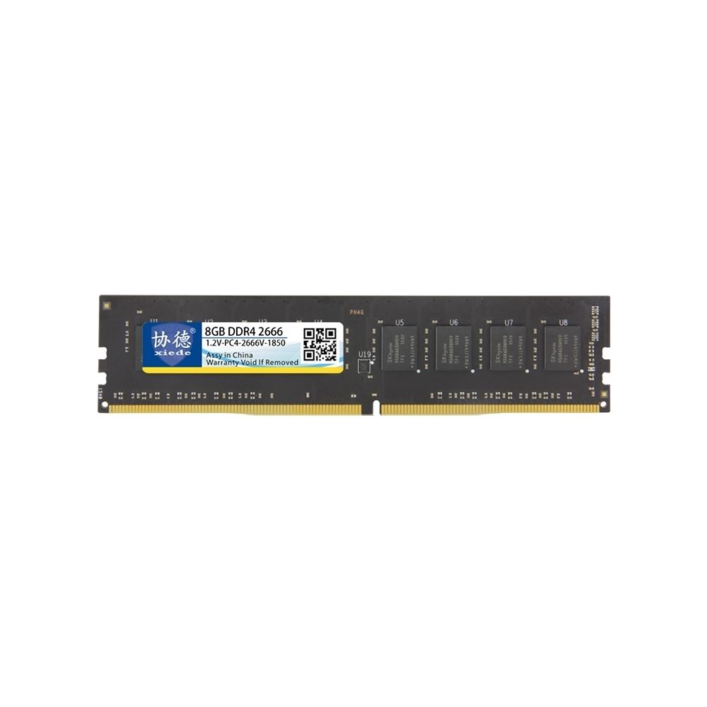 Wewoo - Mémoire vive RAM DDR4 2666 MHz 8 Go Module de à compatibilité totale pour PC bureau - RAM PC Fixe