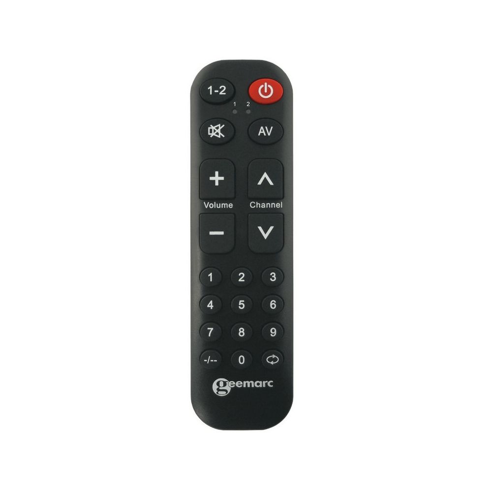 Geemarc - Geemarc TV 10 télécommande grosses touches - Clavier
