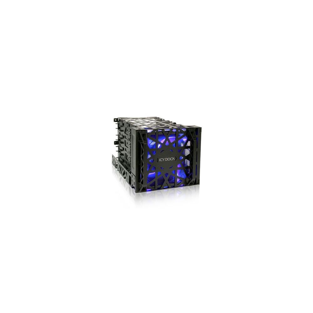 Icy Dock - Cage 3x5,25'' ICY DOCK Black Vortex MB074SP-B pour 4 disques durs 3,5'' IDE/SATA/SAS - Filtre et accessoires refroidissement