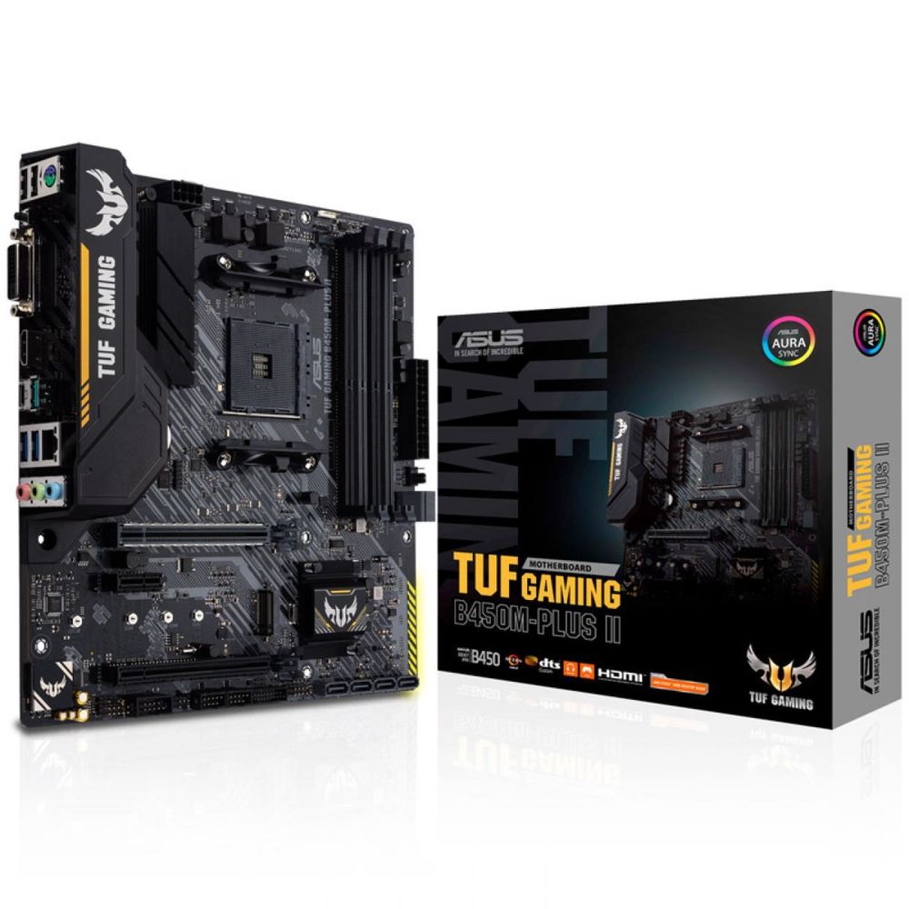 Asus - TUF B450M-PLUS GAMING II - Carte mère AMD