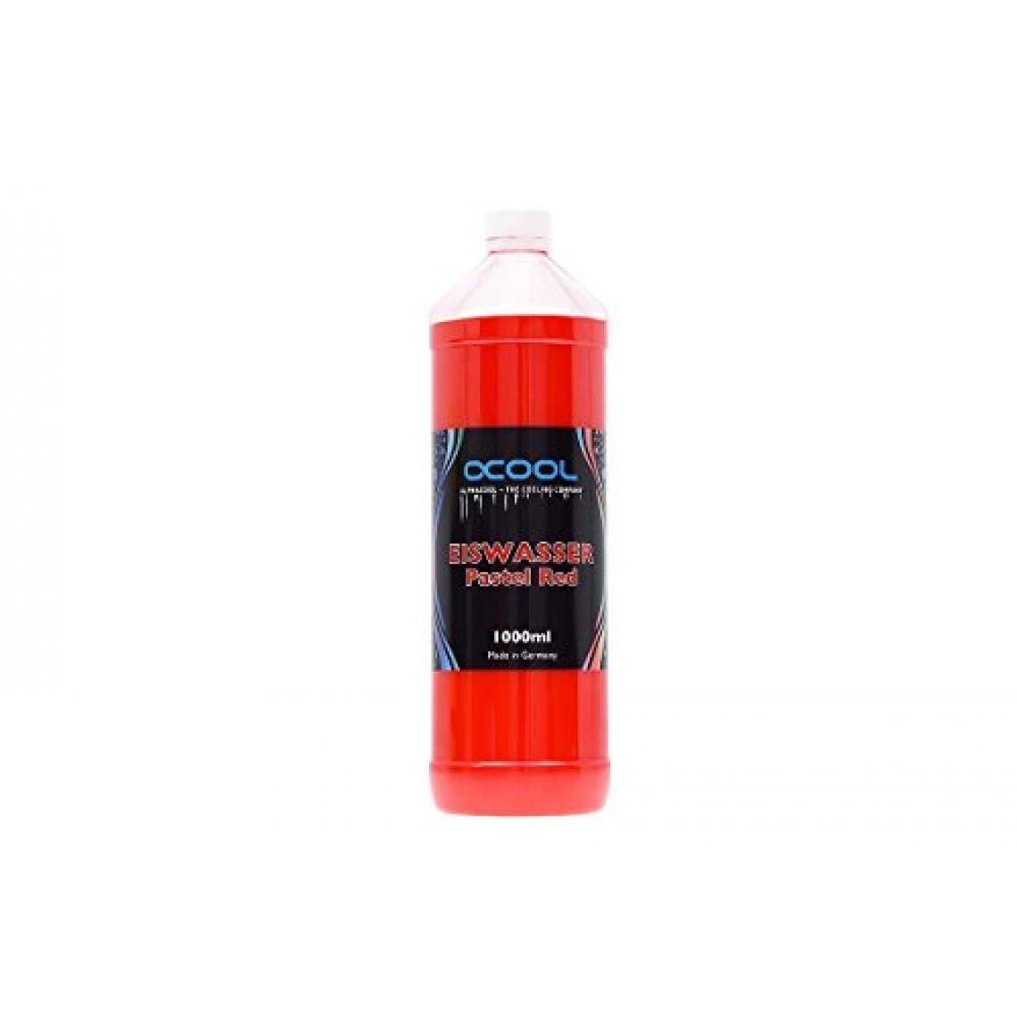 Alphacool - Liquide pour Watercooling Eiswasser Pastel 1L (Transparent Rouge) - Kit watercooling