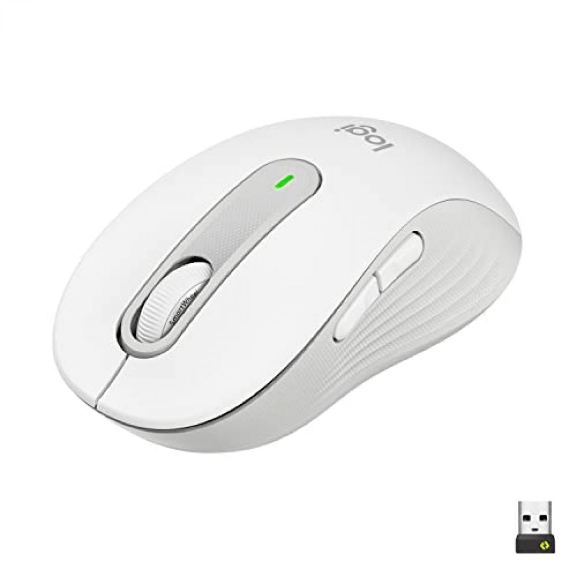 Logitech - LOGI M650 L Wireless Mouse OFF-WHITE Signature M650 L Wireless Mouse for Business - Souris