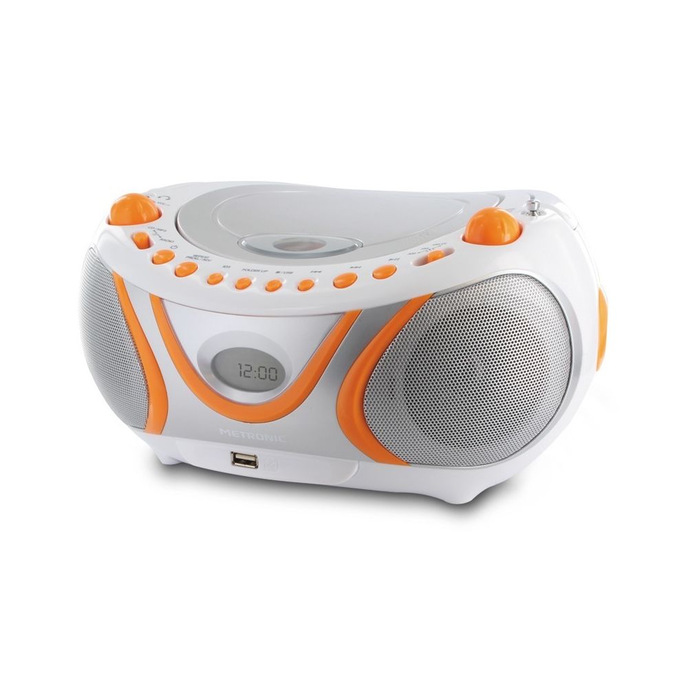 Metronic - Radio CD-MP3 FM Juicy avec port USB - Radio