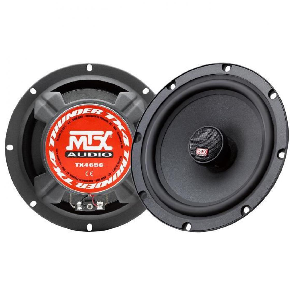 Mtx - MTX Haut-parleurs coaxiaux 2 voies TX465C - 16,5 cm - 80W - Enceintes Hifi