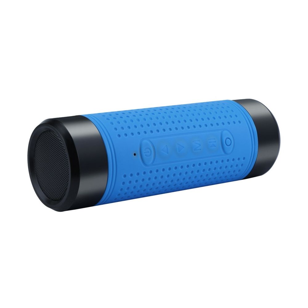 Generic - Vélo audio Haut-parleur extérieur Bluetooth étanche carte Radio Lumière lampe de pocheBleu ciel - Enceintes Hifi
