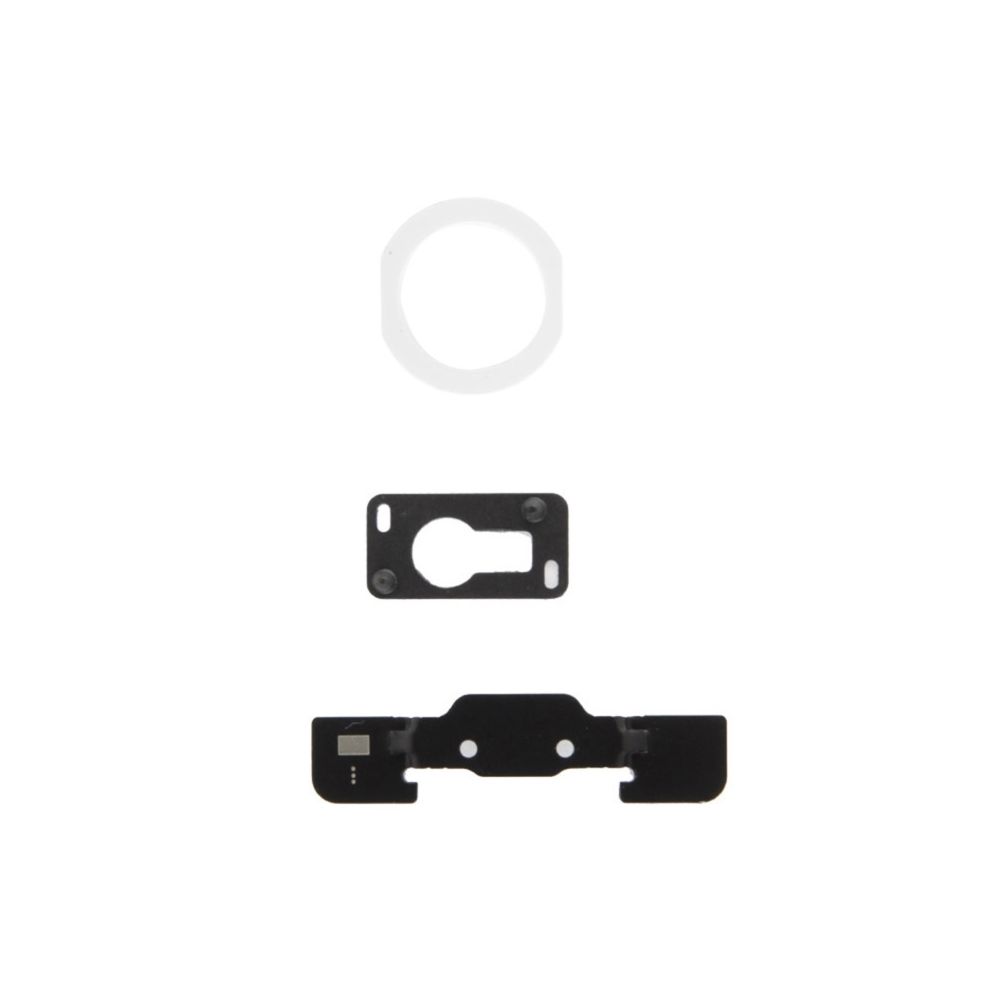 Wewoo - Blanc pour iPad Air Home Button Pad en plastique pièce détachée - Accessoires et Pièces Détachées