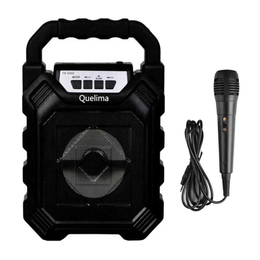 marque generique - Bluetooth Sans Fil Portable Haut-parleur Multimédia Subwoofer Sound Box Rouge - Barre de son
